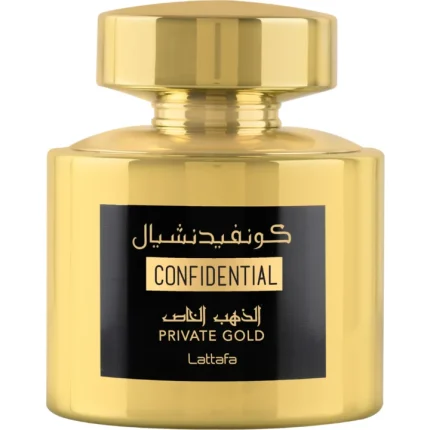 عطر ادکلن لطافه کونفیدنشیال پرایویت گلد | Lattafa Confidential Private Gold